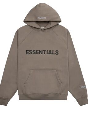 Fear of God ESSENTIALS Taupe Pullover Hoodie
